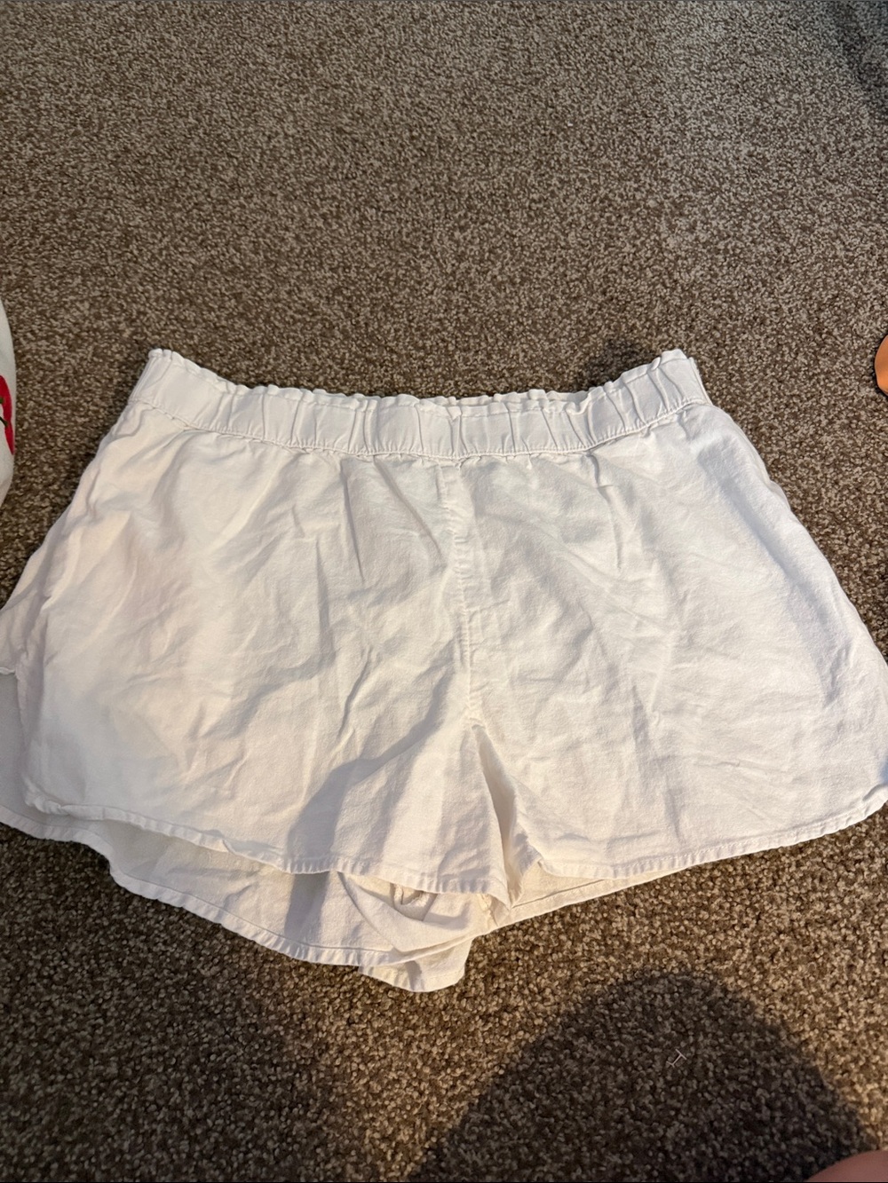 Universal Thread White Layered Elastic-Waist Skort